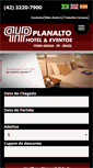 Mobile Screenshot of hotelplanalto.com.br