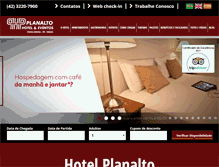 Tablet Screenshot of hotelplanalto.com.br